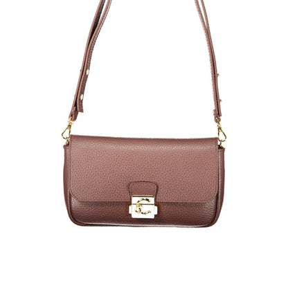 Mini Handbag by Coccinelle for women in leather & metallized fiber brown features a contemporary silhouette, showcasing a secure snap, ample cardholder, and contemporary shoulder-strap & adjustable-strap for a sophisticated look.