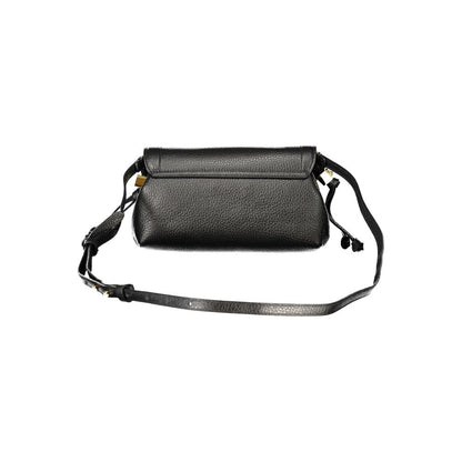 Handbag by Coccinelle for women in leather black presents a ornamental silhouette, showcasing a secure snap, ample document-holder & internal-pockets, and versatile shoulder-strap & adjustable-strap for a ornamental finish.
