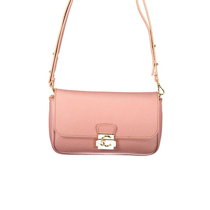 Coccinelle Pink Leather Handbag