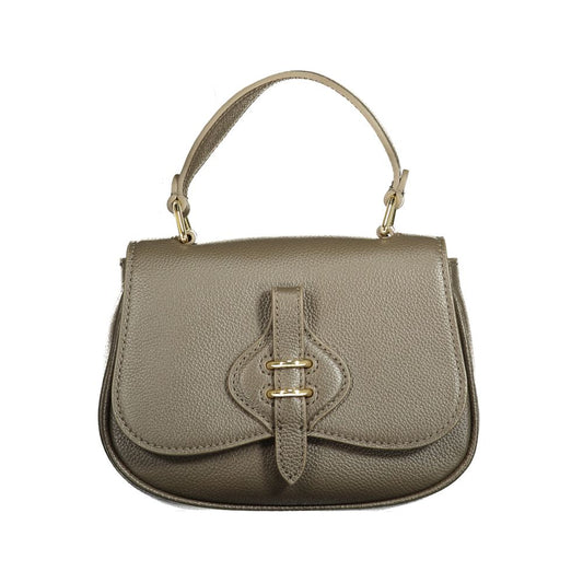 Handbag by Coccinelle for women in leather brown features a exquisite silhouette, showcasing a secure snap and exquisite with versatile shoulder-strap, adjustable-strap & handle for a exquisite finish.