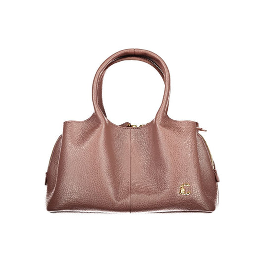 This Handbag by Coccinelle for women in leather and brown presents a sculptural silhouette featuring a secure zipper & magnetic, ample external-pockets & internal-pockets, and versatile shoulder-strap, adjustable-strap & handle for a sculptural finish.
