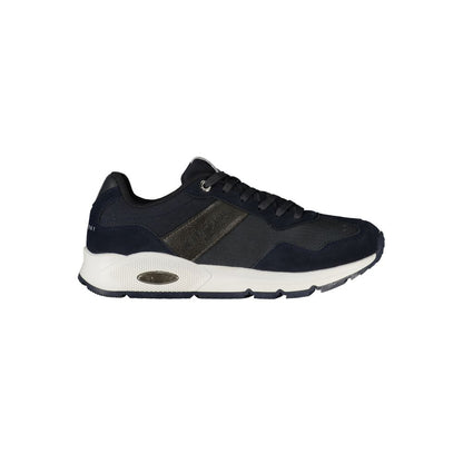 Navigare Blue Polyester Athletic Sneakers