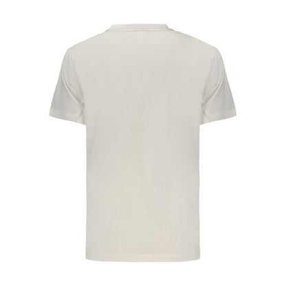 T-Shirt by Desigual for women in cotton white features an edgy silhouette, meticulously detailed with a sophisticated and for a truly edgy finish.