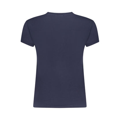 T-Shirt by Desigual for women in cotton blue & print features an on trend silhouette, perfectly showcasing a on trend and for an elevated aesthetic.