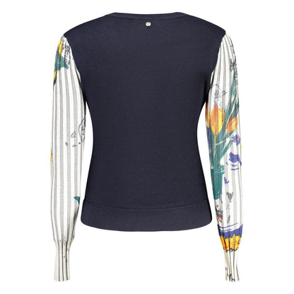 Desigual Blue Wool Sweatshirt