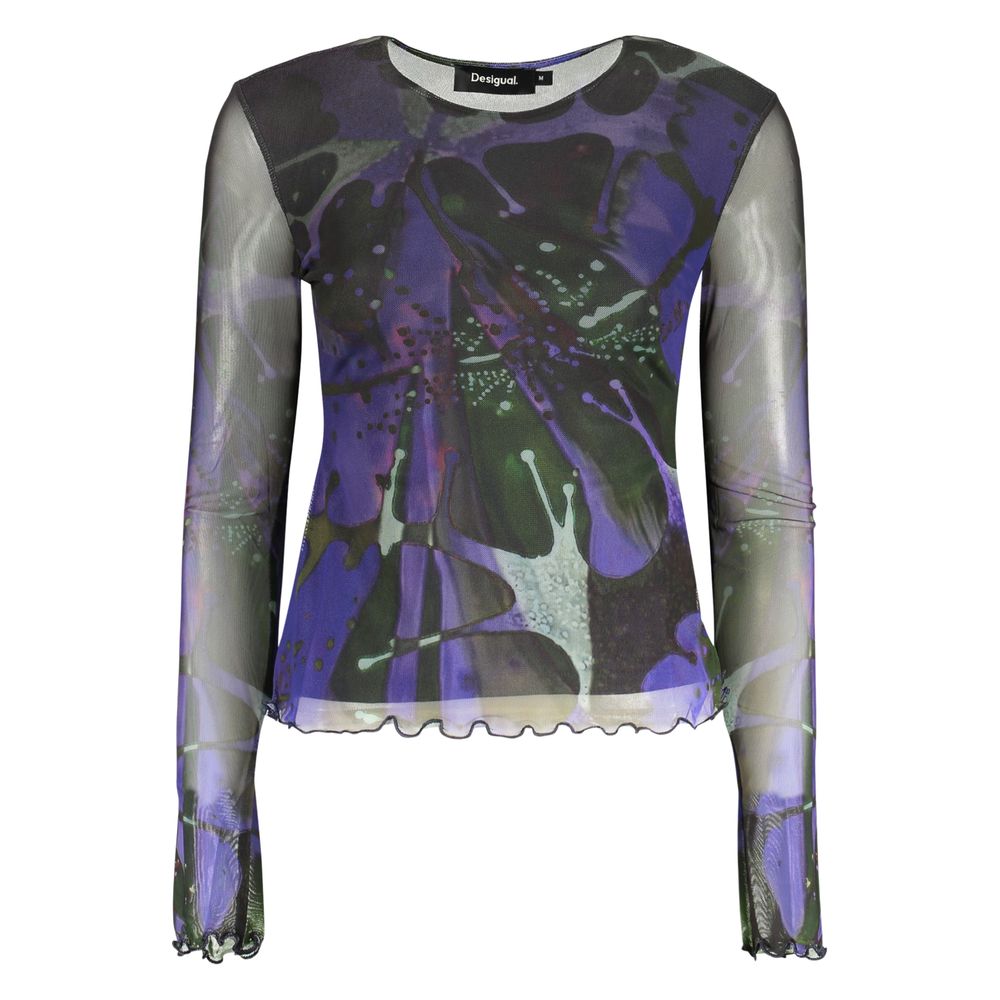 Desigual Blue Polyester T-Shirt