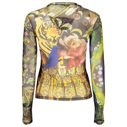 Desigual Yellow Polyester T-Shirt