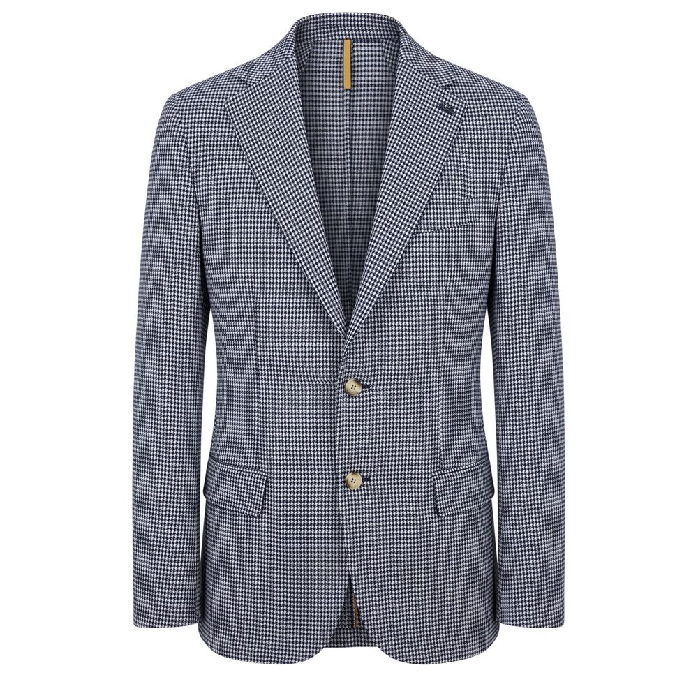 Roberto Pepe Luxury Blue Cotton Men Jacket