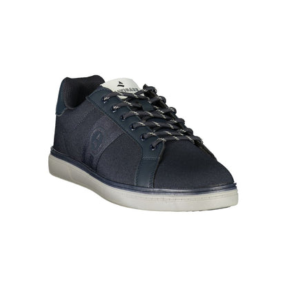 Sneakers by Navigare for men in polyester & polyurethane blue features an fashionable silhouette, showcasing the premium Men's Low Top Polyester & Polyurethane Sneakers in a fashionable low-top style that offers a fashionable finish for refined style.