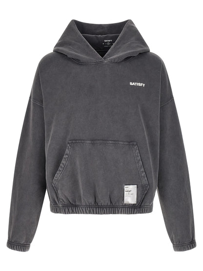SATISFY Gray Organic Cotton Sweatshirt