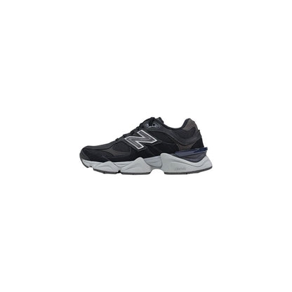 New Balance Black Suede Leather Chunky Sneakers