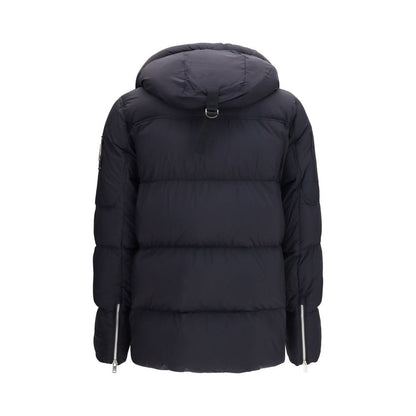 Moose Knuckles Black Nylon Full-Length Jacket