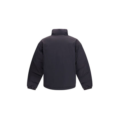 The North Face Gray Cotton Full-Length Jacket