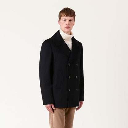 Autore Black Wool Coat