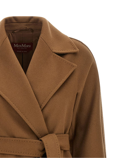 Max Mara Beige Wool Coat