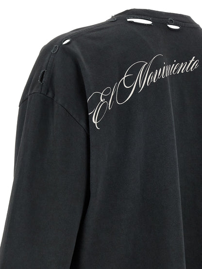 WILLY CHAVARRIA Black Cotton T-Shirt