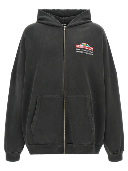 WILLY CHAVARRIA Black Cotton Sweatshirt
