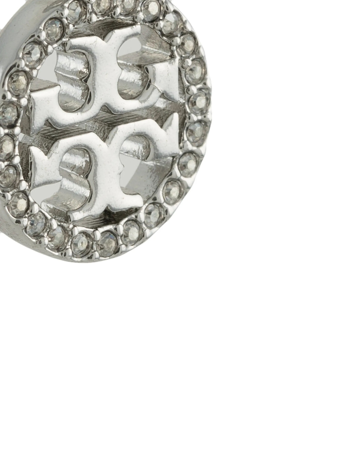 Tory Burch Silver Brass Earrings