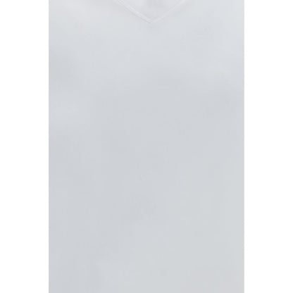 Brunello Cucinelli White Cotton T-Shirt