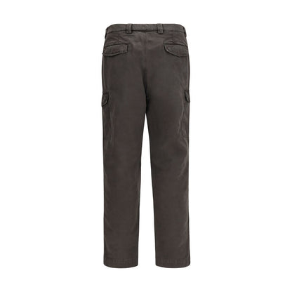 Brunello Cucinelli Brown Cotton Casual Pants