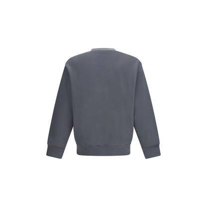 Maison Kitsuné Gray Organic Cotton Sweatshirt