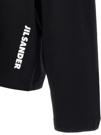 Jil Sander Black Cotton T-Shirt