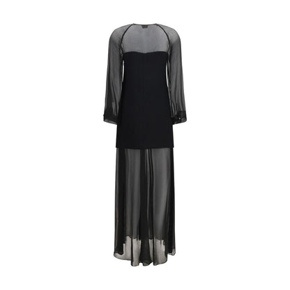 Forte_Forte Black Viscose Casual Dress