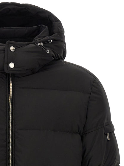 MooRER Black Wool Bomber