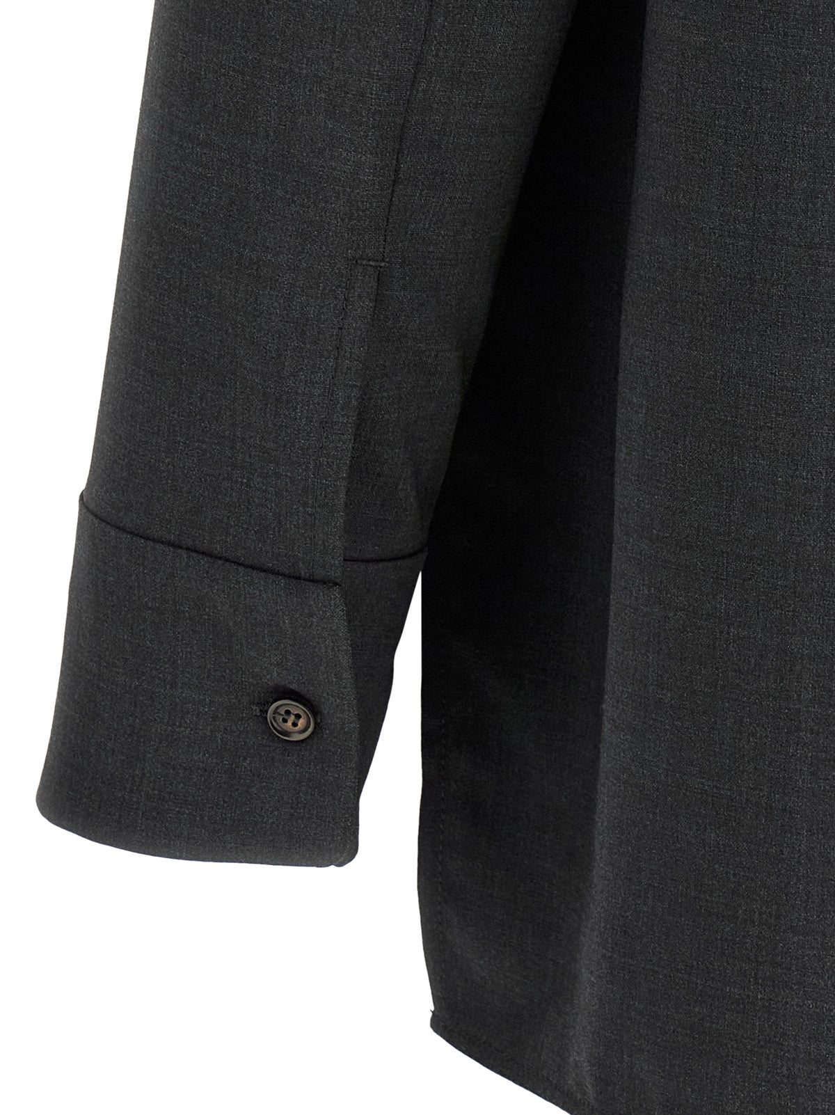 'S Max Mara Gray Wool Blouse