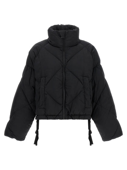 Max Mara Black Polyamide Full-Length Jacket