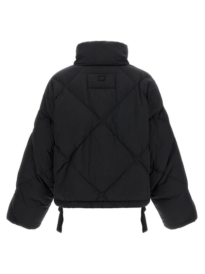 Max Mara Black Polyamide Full-Length Jacket