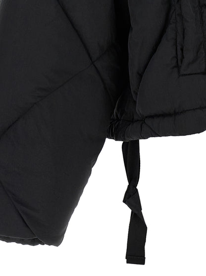 Max Mara Black Polyamide Full-Length Jacket