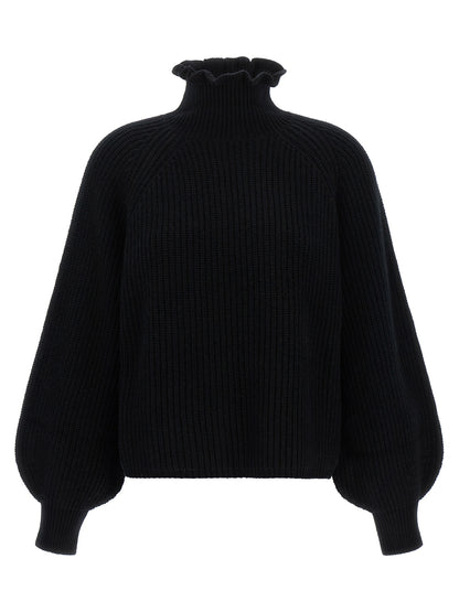 Max Mara Black Wool Cardigan