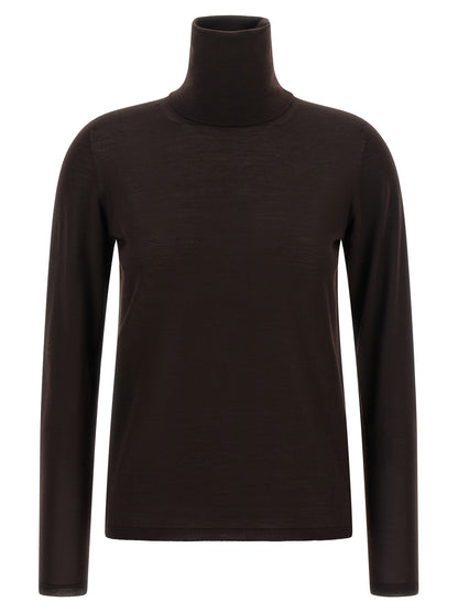 Max Mara Brown Virgin Wool Cardigan