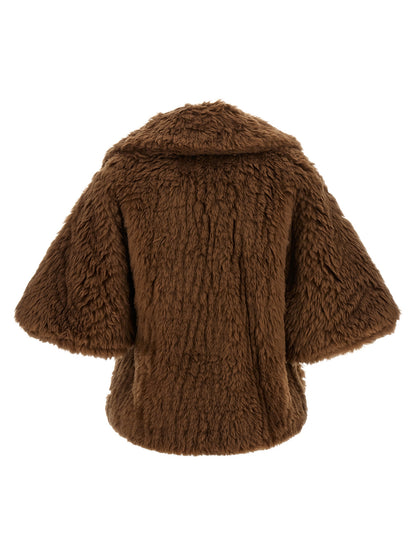 Max Mara Brown Virgin Wool Coat