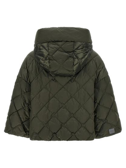 Max Mara Bicolor Polyamide Parka