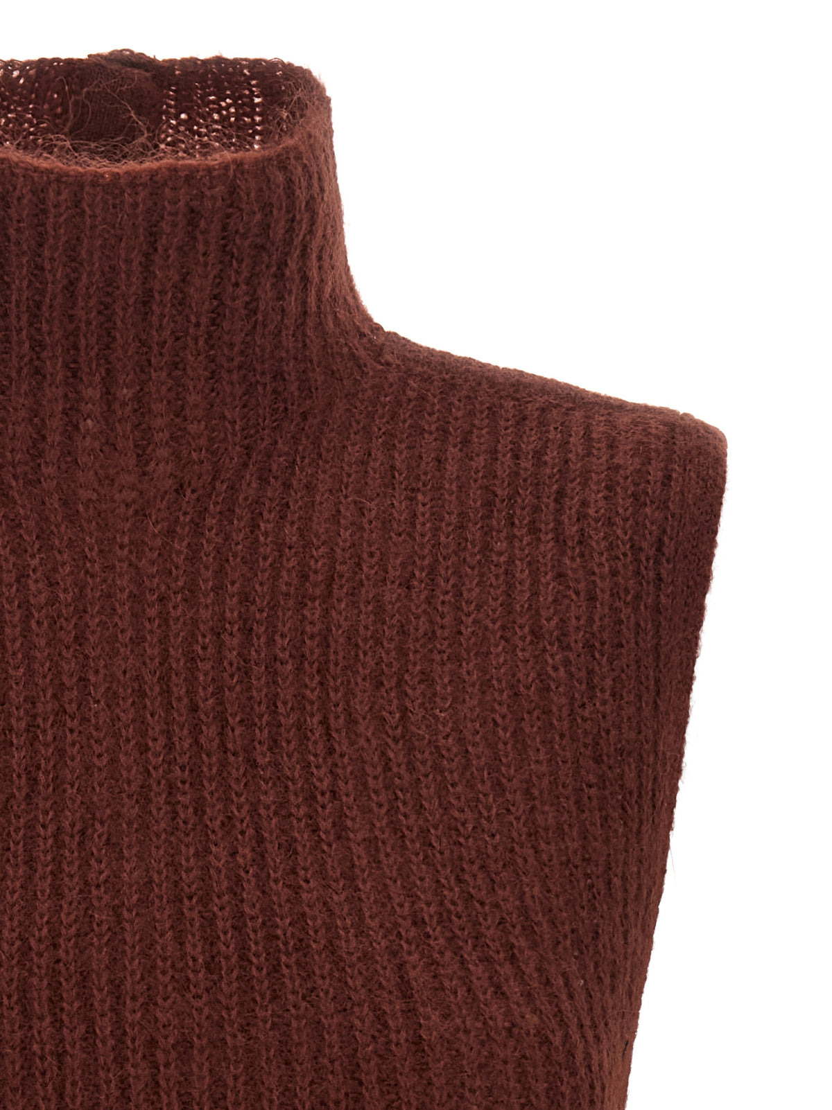 Max Mara Bordeaux Wool Cardigan