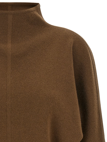 Max Mara Brown Virgin Wool Cardigan