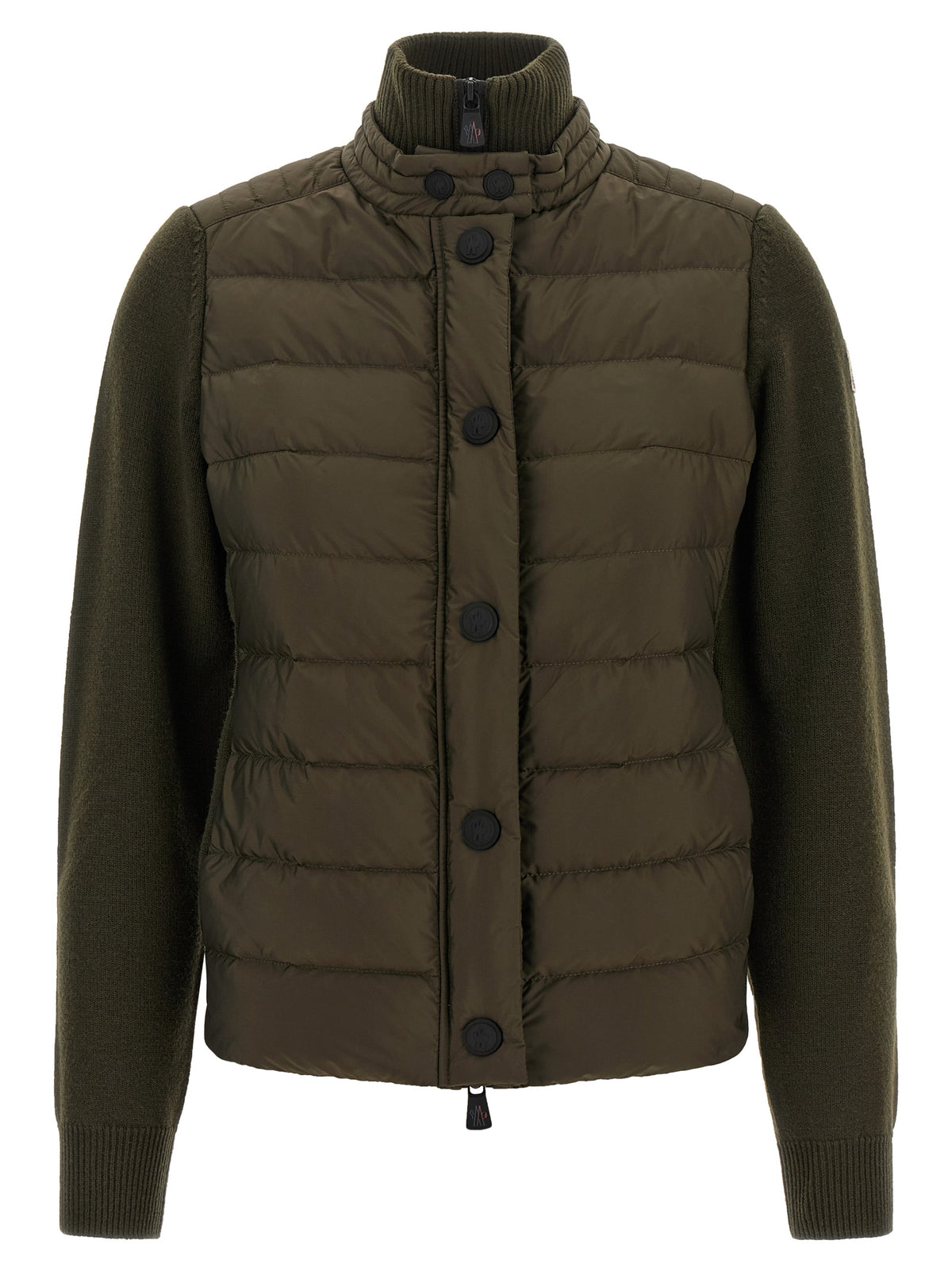 Moncler Grenoble Bicolor Polyamide Cardigan