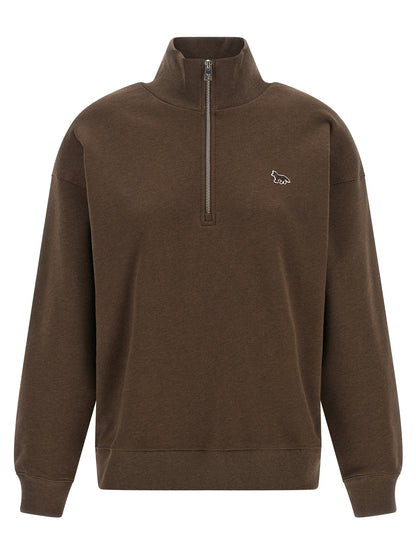 Maison Kitsuné Brown Organic Cotton Sweatshirt