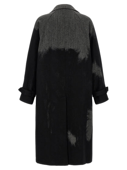 Yohji Yamamoto Gray Wool Coat