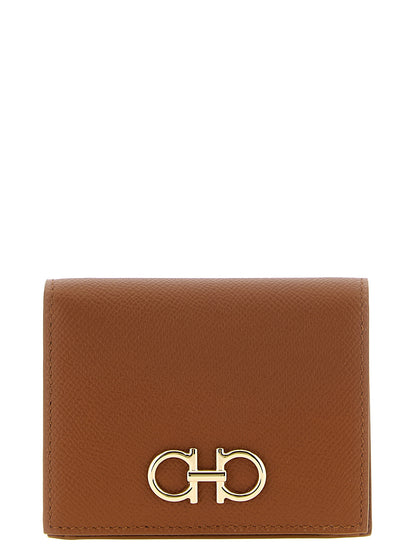 Ferragamo Brown Calfskin Cardholder