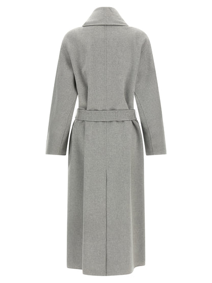 'S Max Mara Gray Wool Coat