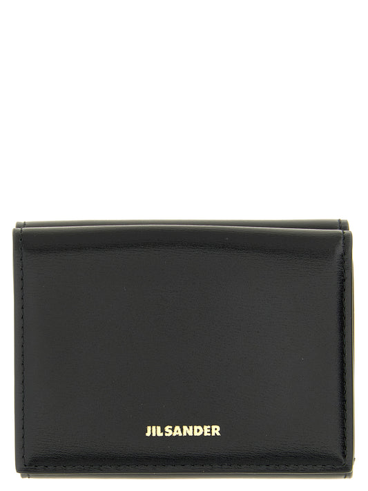 Jil Sander Black Calfskin Cardholder