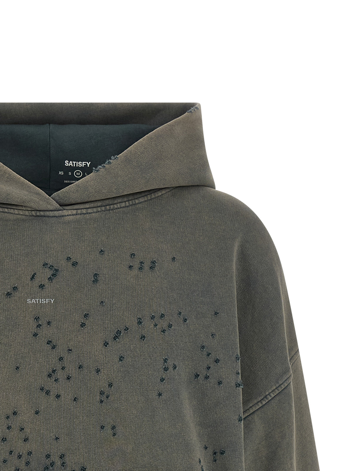 SATISFY Gray Organic Cotton Sweatshirt