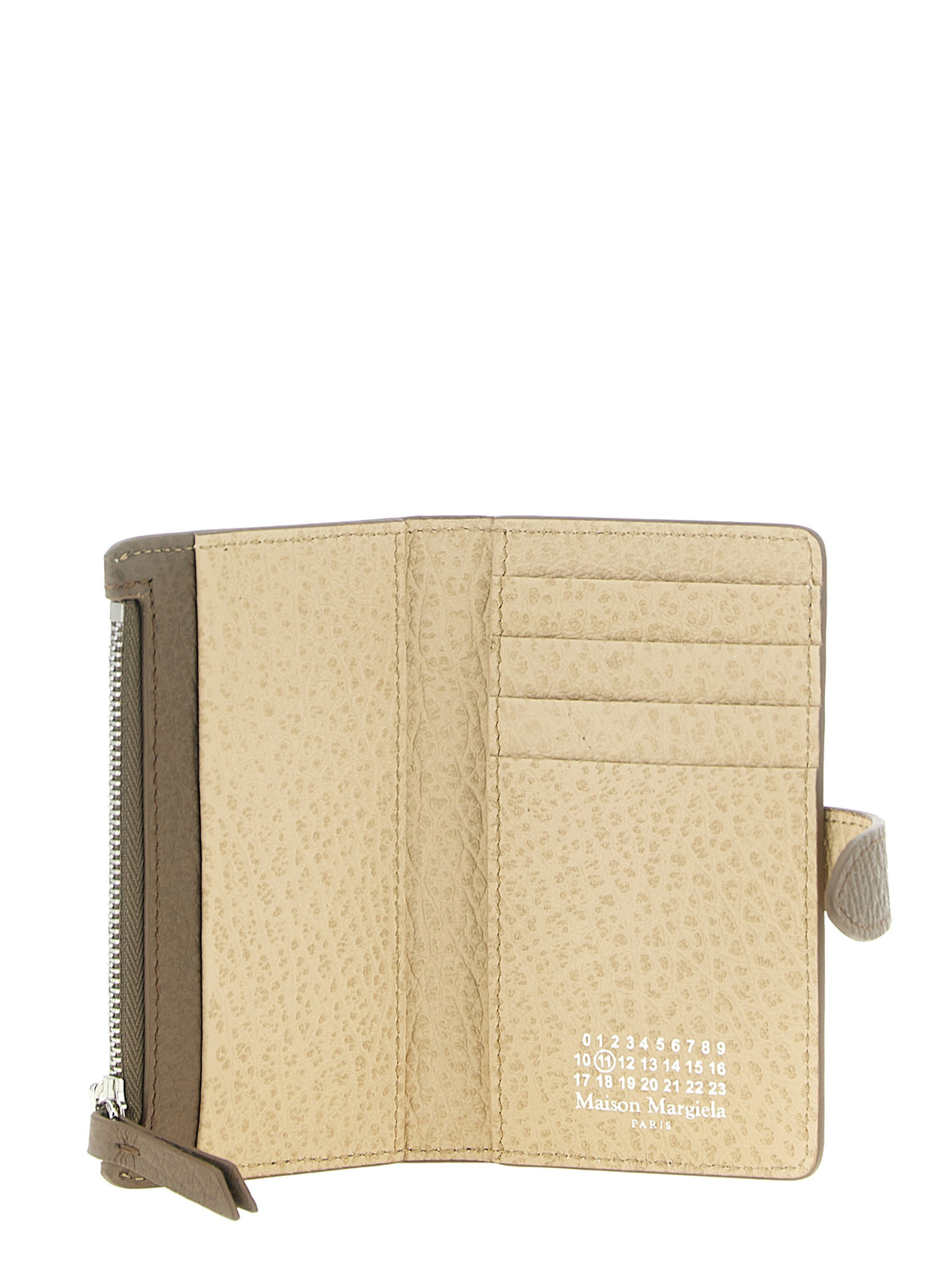 Maison Margiela Brown Calfskin Cardholder