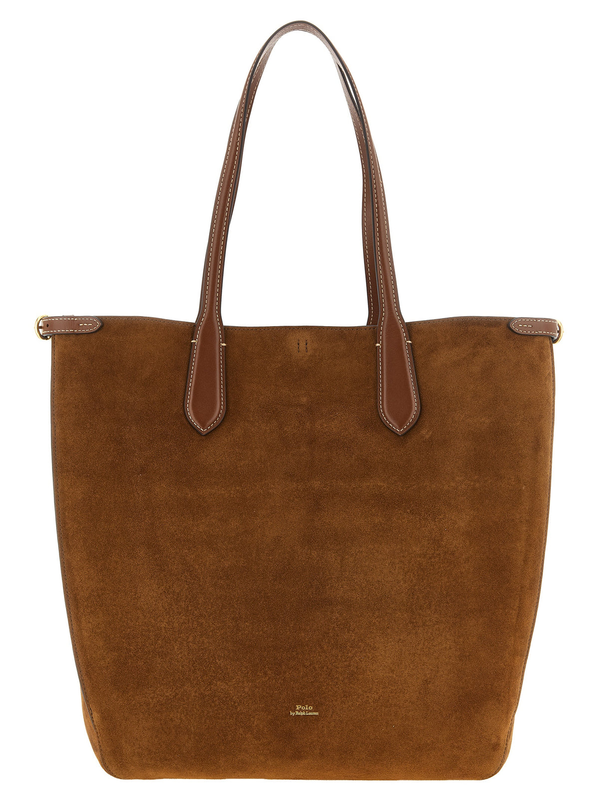 Polo Ralph Lauren Brown Cowhide Shoulder Bag