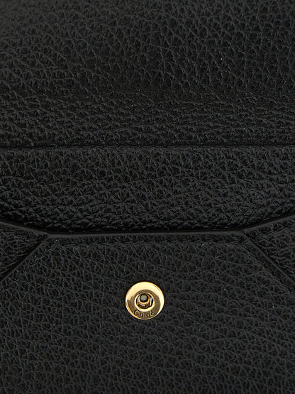 Chloé Black Goatskin Cardholder