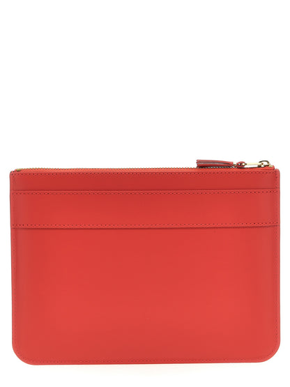 Comme Des Garçons Red Cowhide Cardholder