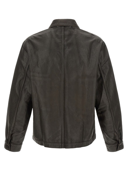Lemaire Brown Cotton Jacket